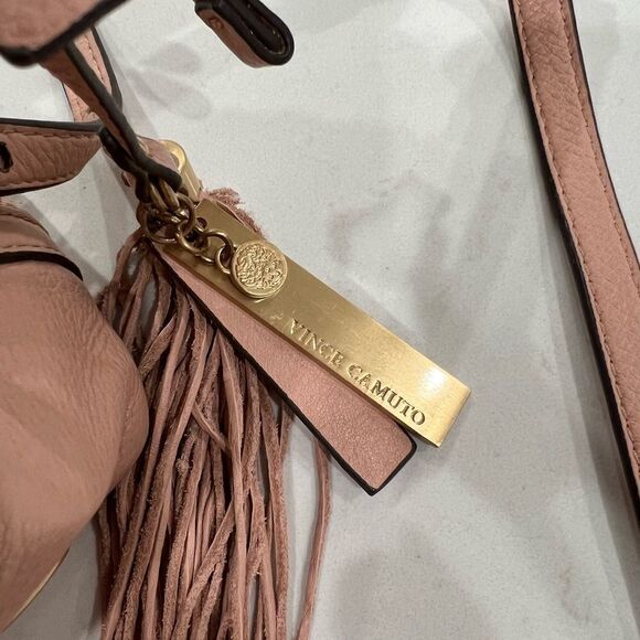 Vince Camuto Nella Hobo Shoulder Bag In Garden Rose EXCELLENT CONDITION - Picture 15 of 16